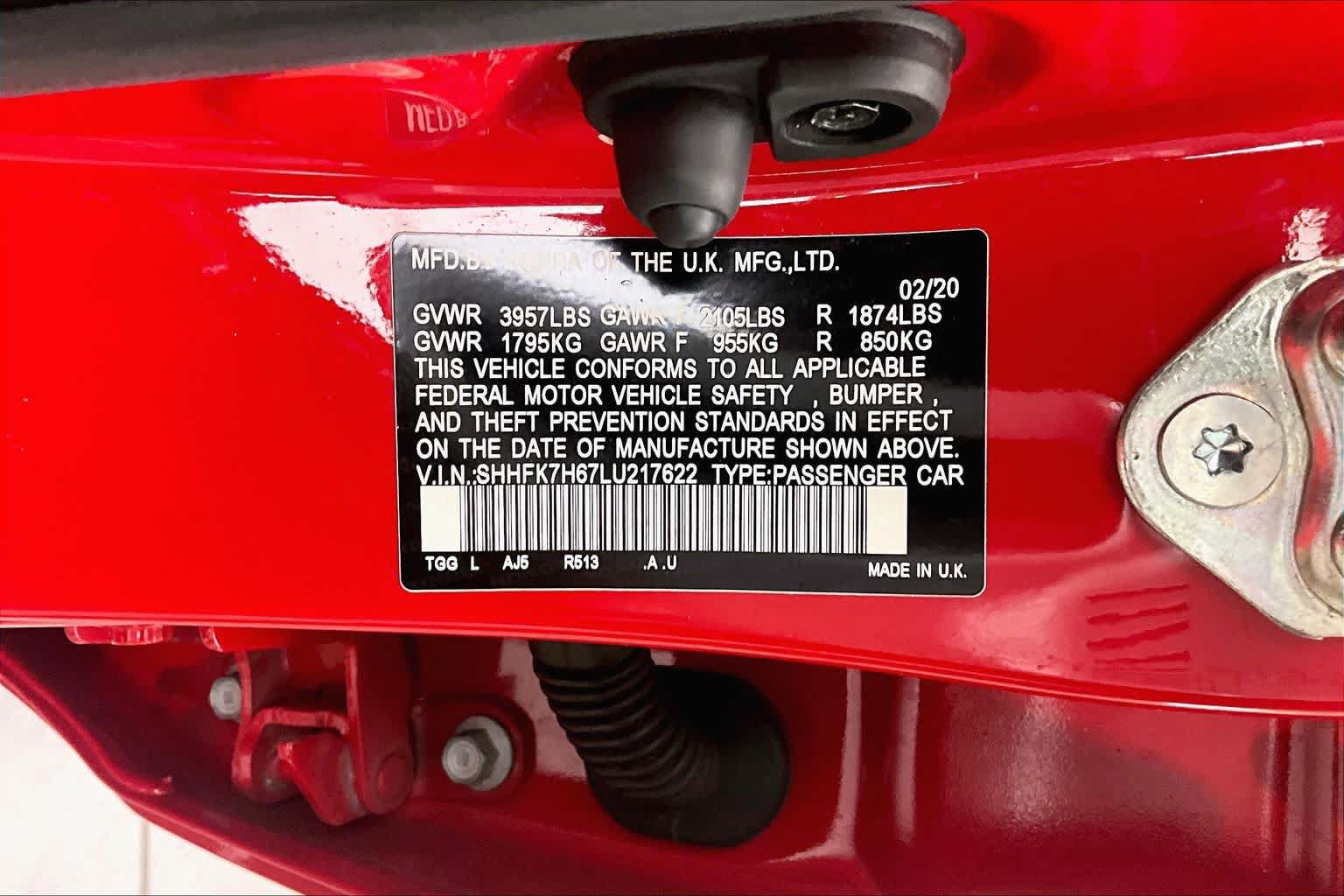 Used 2020 Honda Civic EX image 33