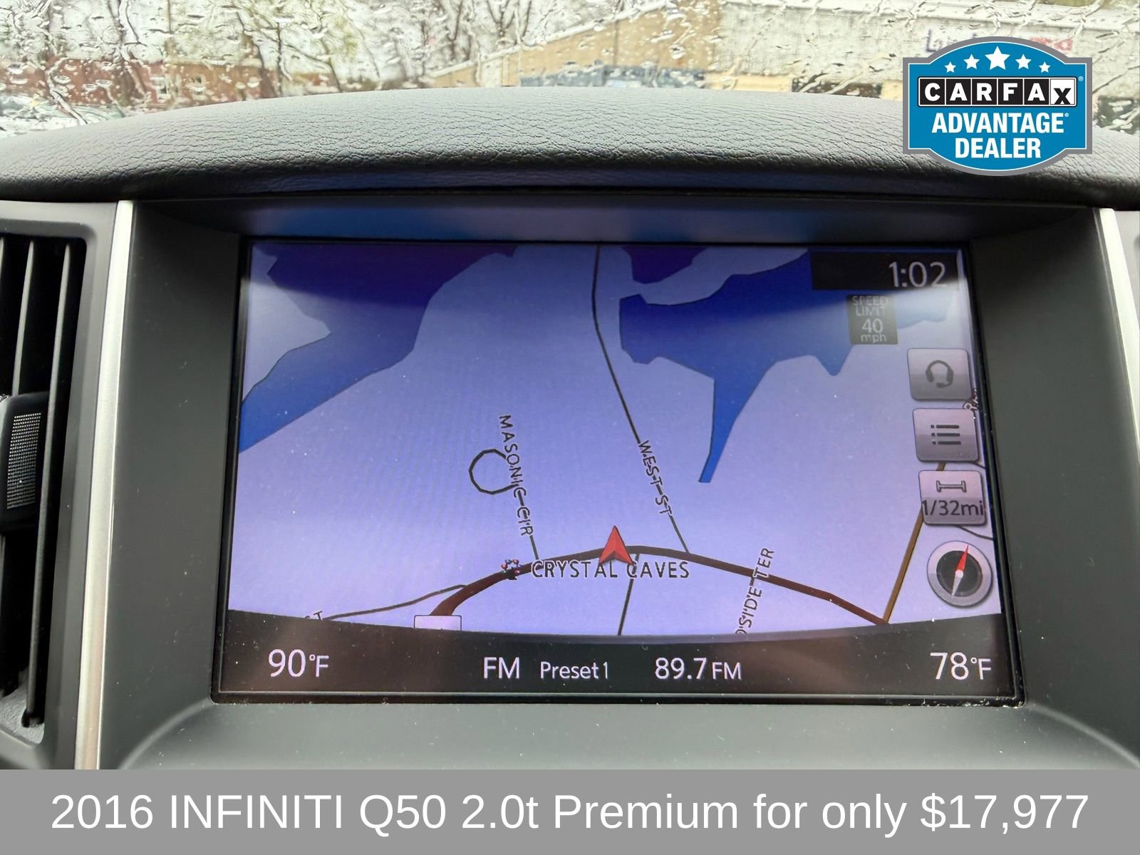 Used 2016 INFINITI Q50 Premium w/ 2.0T Premium Plus Package image 17