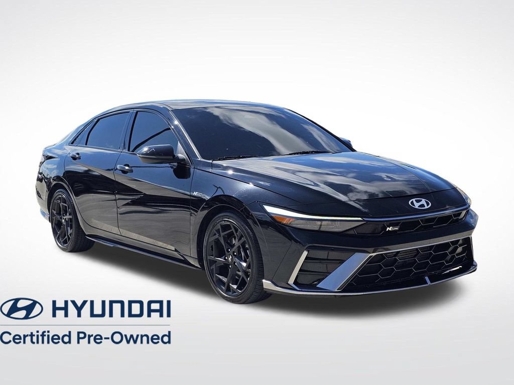 Certified 2025 Hyundai Elantra N Line