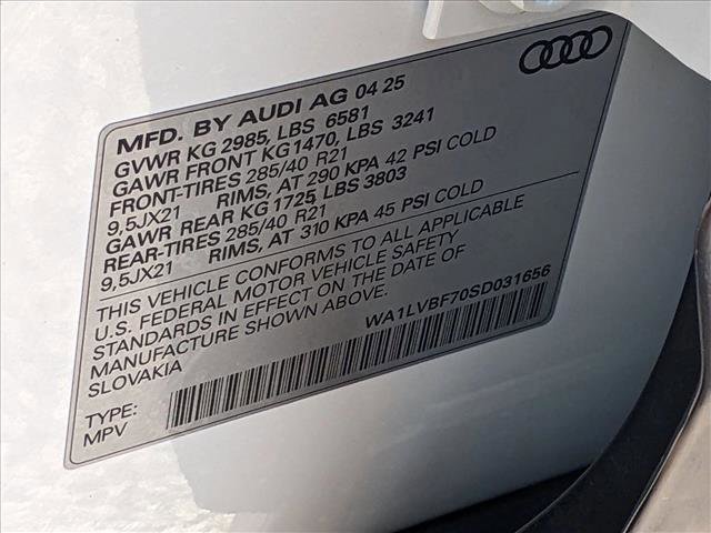 New 2025 Audi Q7 3.0T Premium Plus image 18