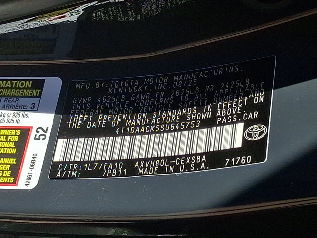 Used 2025 Toyota Camry SE FWD image 26