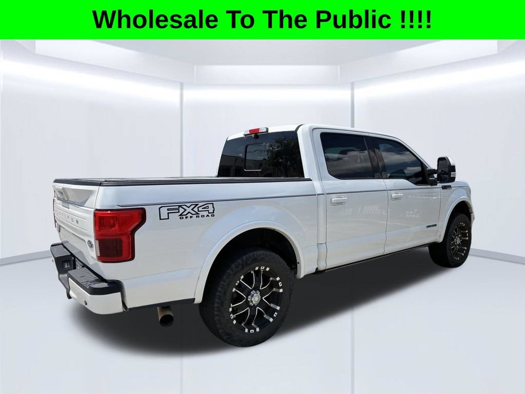 Used 2018 Ford F150 Platinum w/ Equipment Group 701A Luxury AWD/4WD image 3
