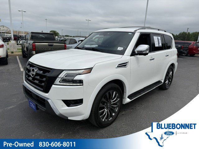 Used 2023 Nissan Armada Platinum w/ Captain's Chairs Package