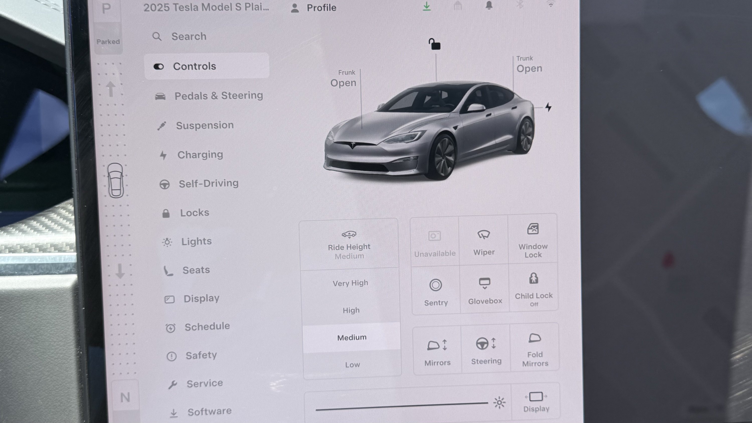 Used 2025 Tesla Model S Plaid AWD/4WD image 68