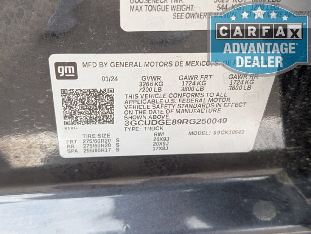 Used 2024 Chevrolet Silverado 1500 LTZ AWD/4WD image 50