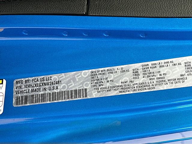 Used 2022 Jeep Wrangler Unlimited Sahara image 32