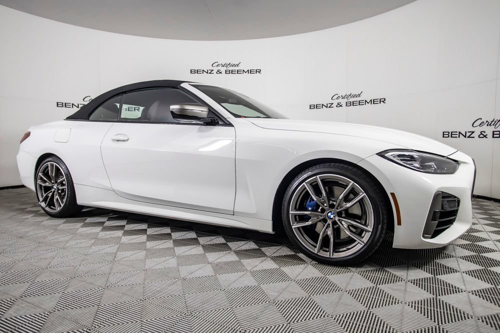 Used 2021 BMW M440i Convertible w/ Premium Package RWD image 2