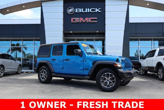 Used 2024 Jeep Wrangler Sport S image 1