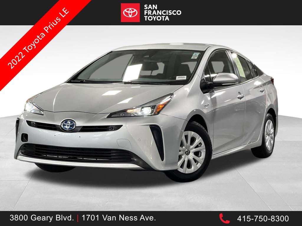 Certified 2022 Toyota Prius LE FWD image 1