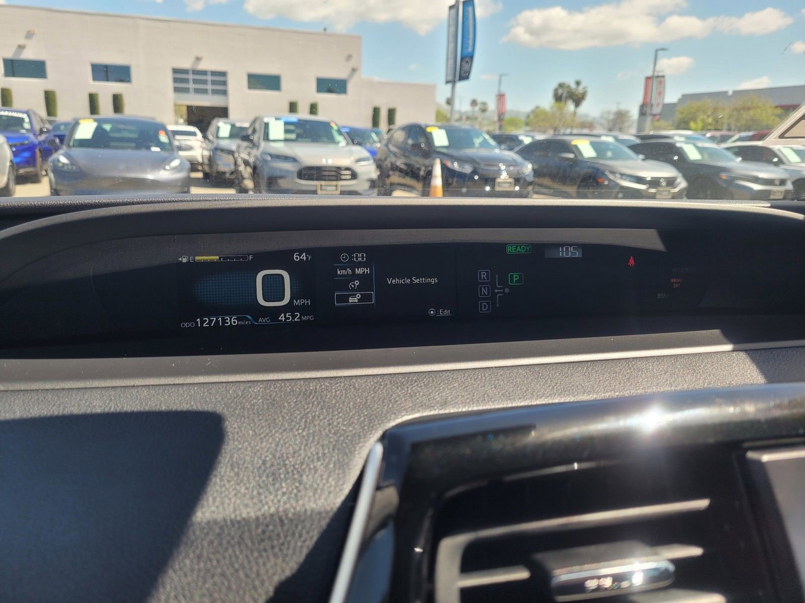 Used 2018 Toyota Prius Two w/ Prius Two Safety Plus Package FWD image 16