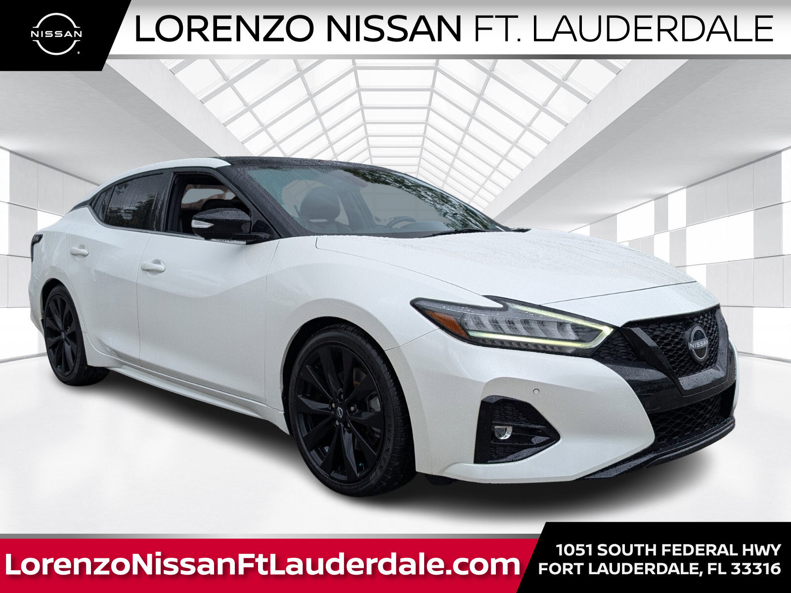Certified 2023 Nissan Maxima SR w/ Sport Mat Group image 1