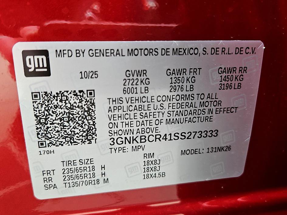 New 2025 Chevrolet Blazer LT image 21