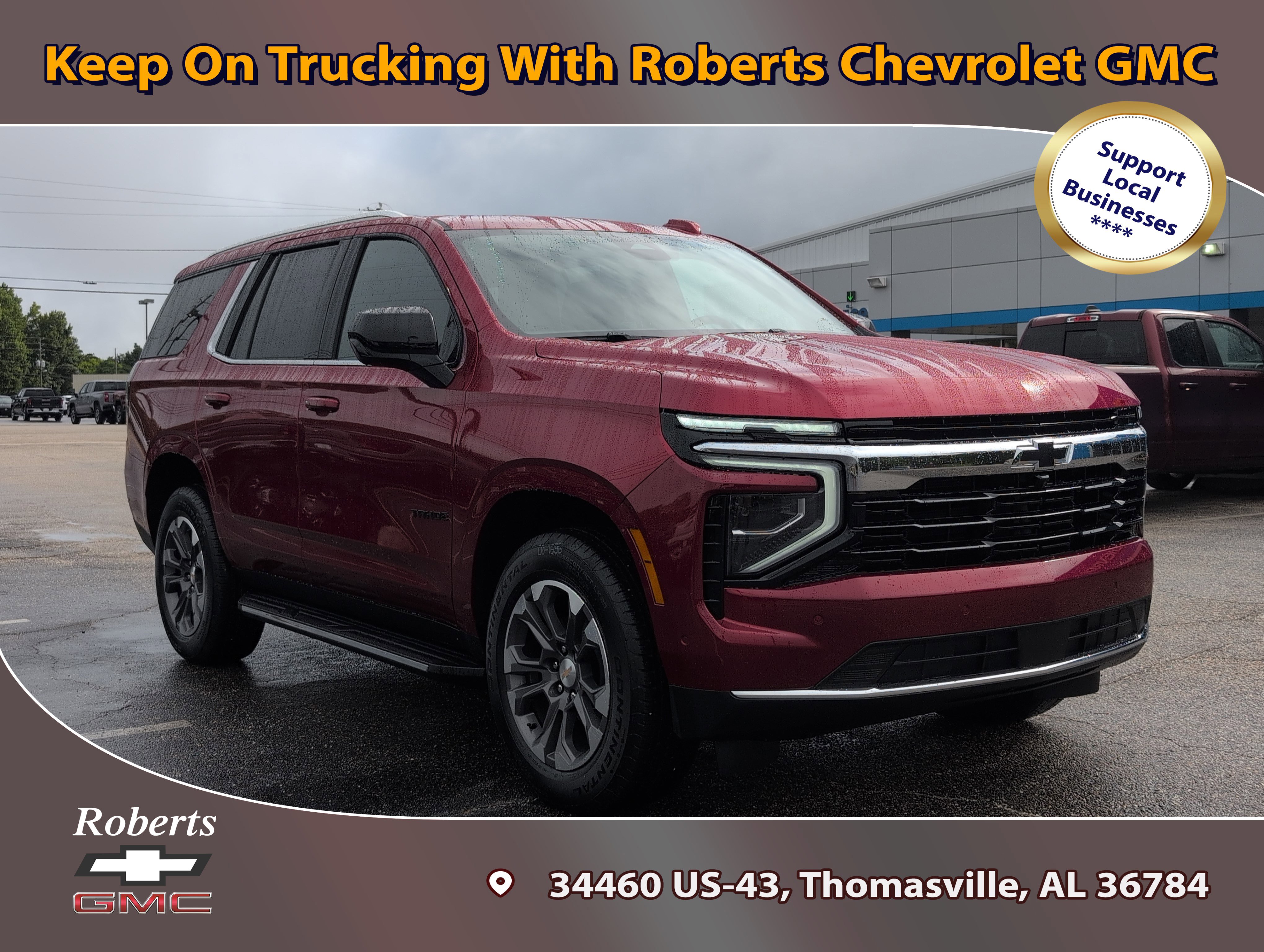 New 2025 Chevrolet Tahoe LS w/ LPO, Dark Essentials Package image 7