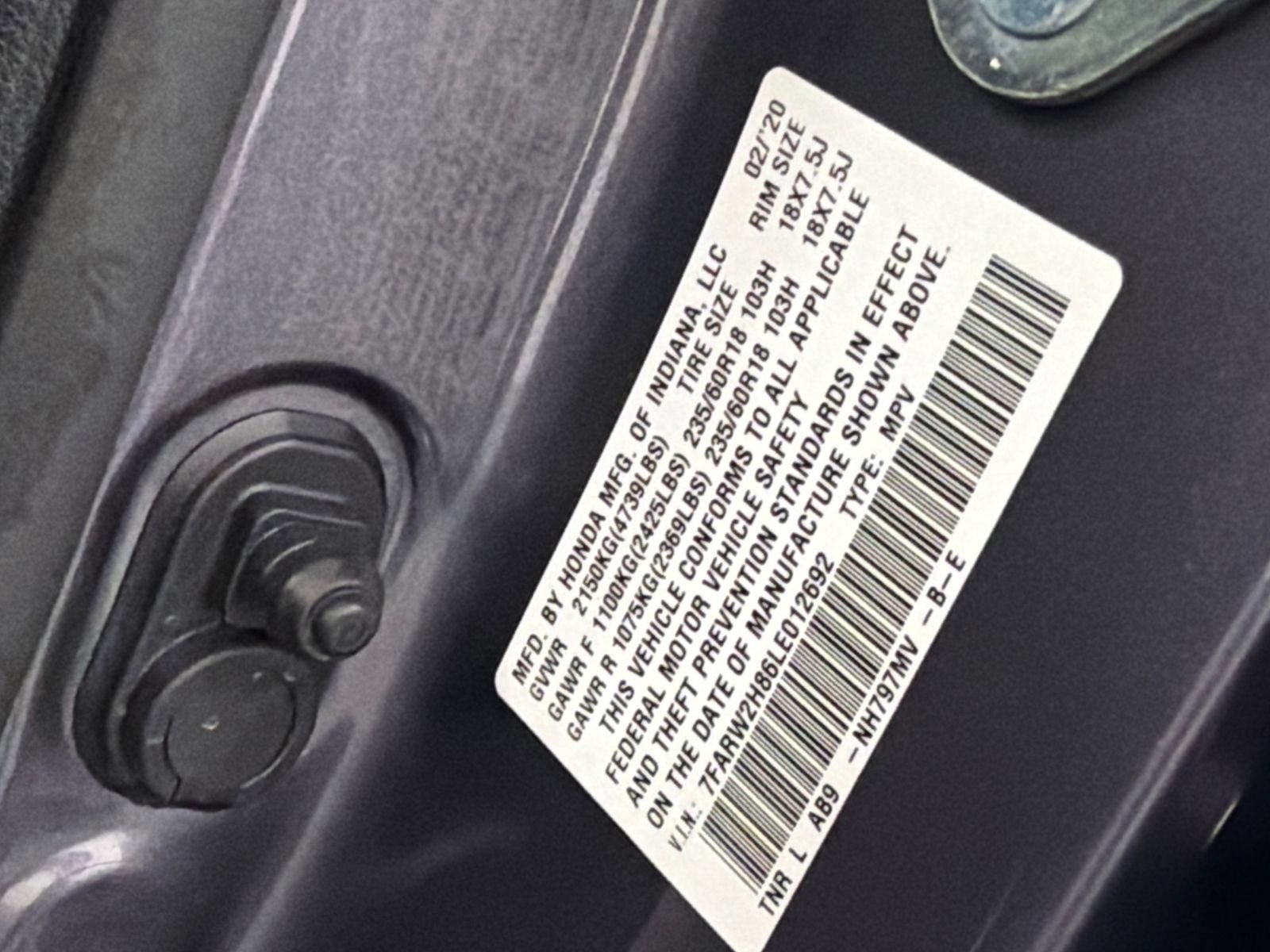 Used 2020 Honda CR-V EX-L image 16