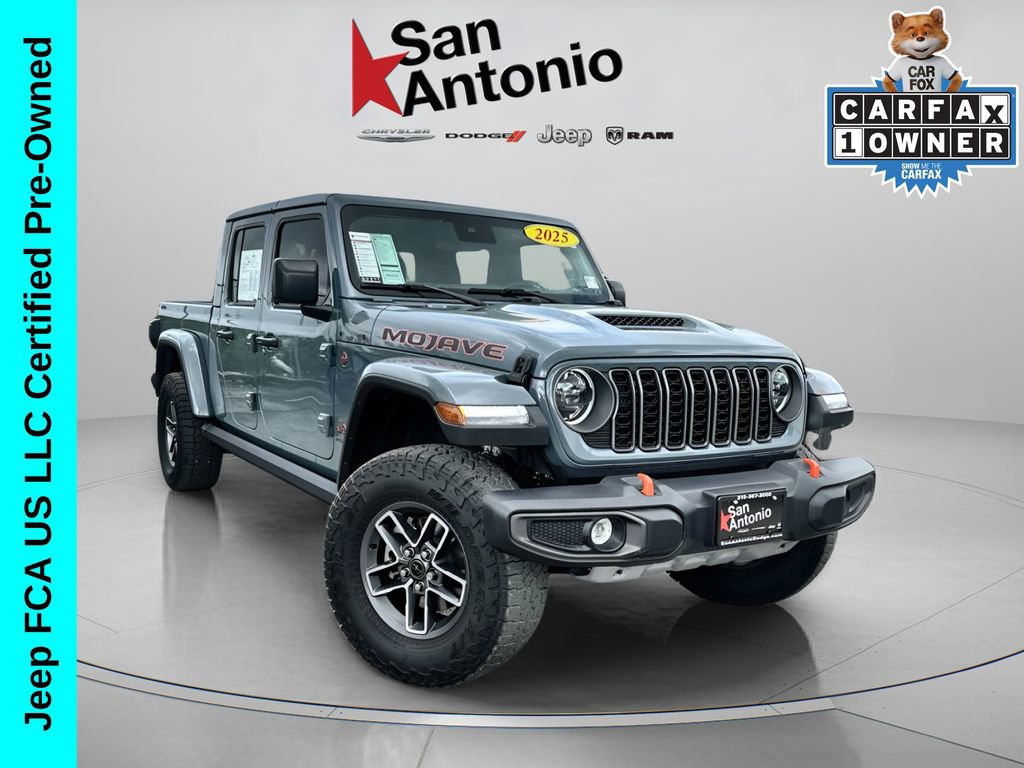 Certified 2025 Jeep Gladiator Mojave AWD/4WD image 1