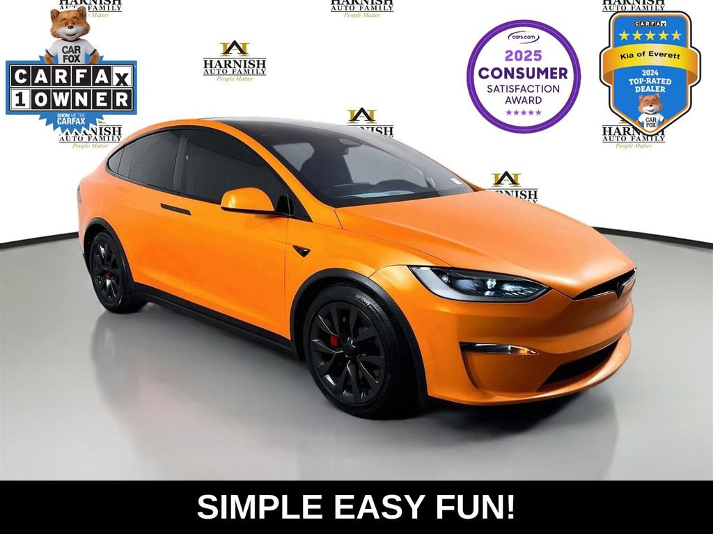 Used 2023 Tesla Model X Plaid AWD/4WD image 1