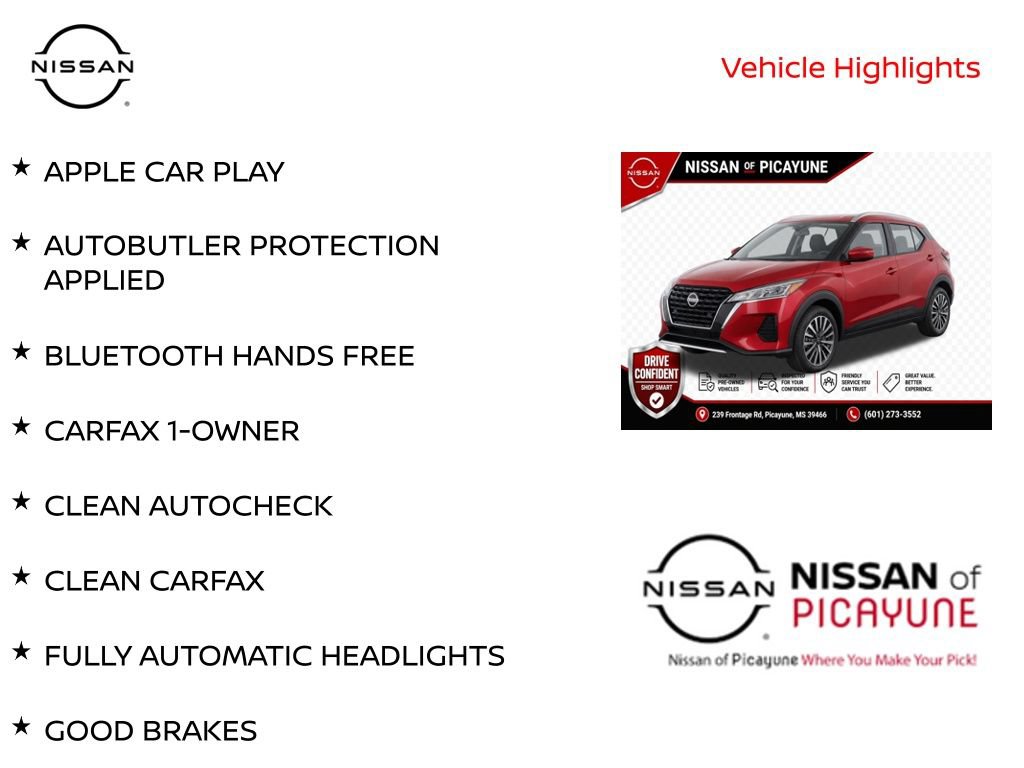 Certified 2022 Nissan Kicks SV FWD image 11
