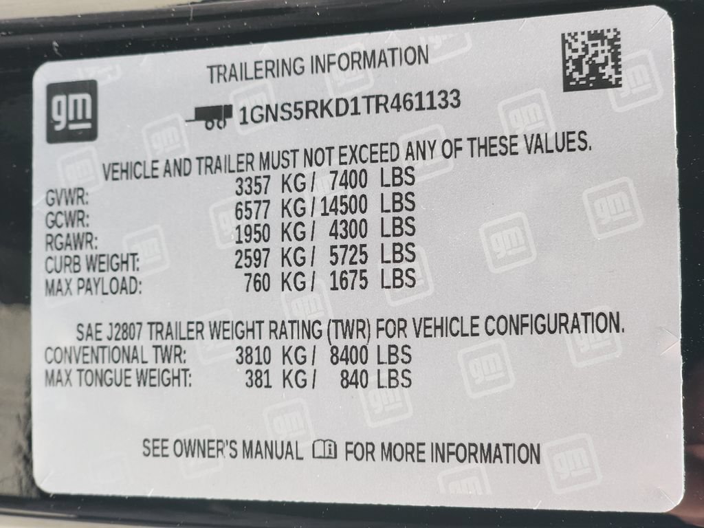 New 2026 Chevrolet Tahoe RST w/ Comfort Package RWD image 8