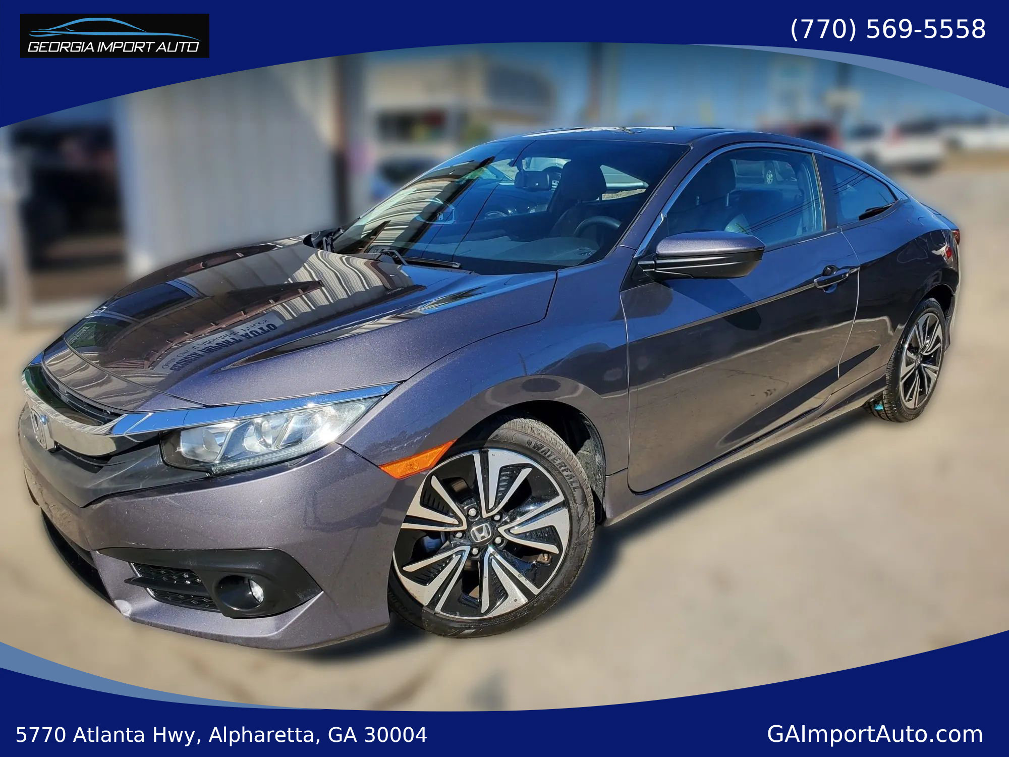 Used 2018 Honda Civic EX-L image 1