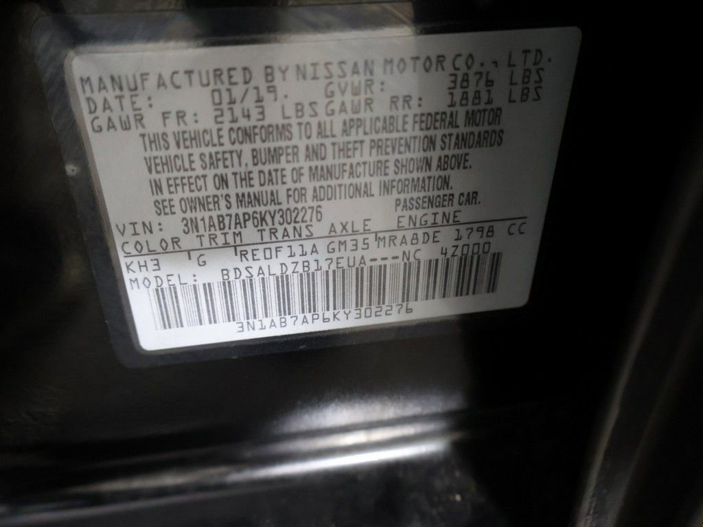 Used 2019 Nissan Sentra SV w/ All Weather Package image 39