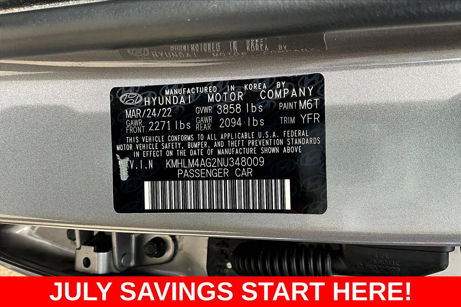 Used 2022 Hyundai Elantra SEL w/ Cargo Package FWD image 23