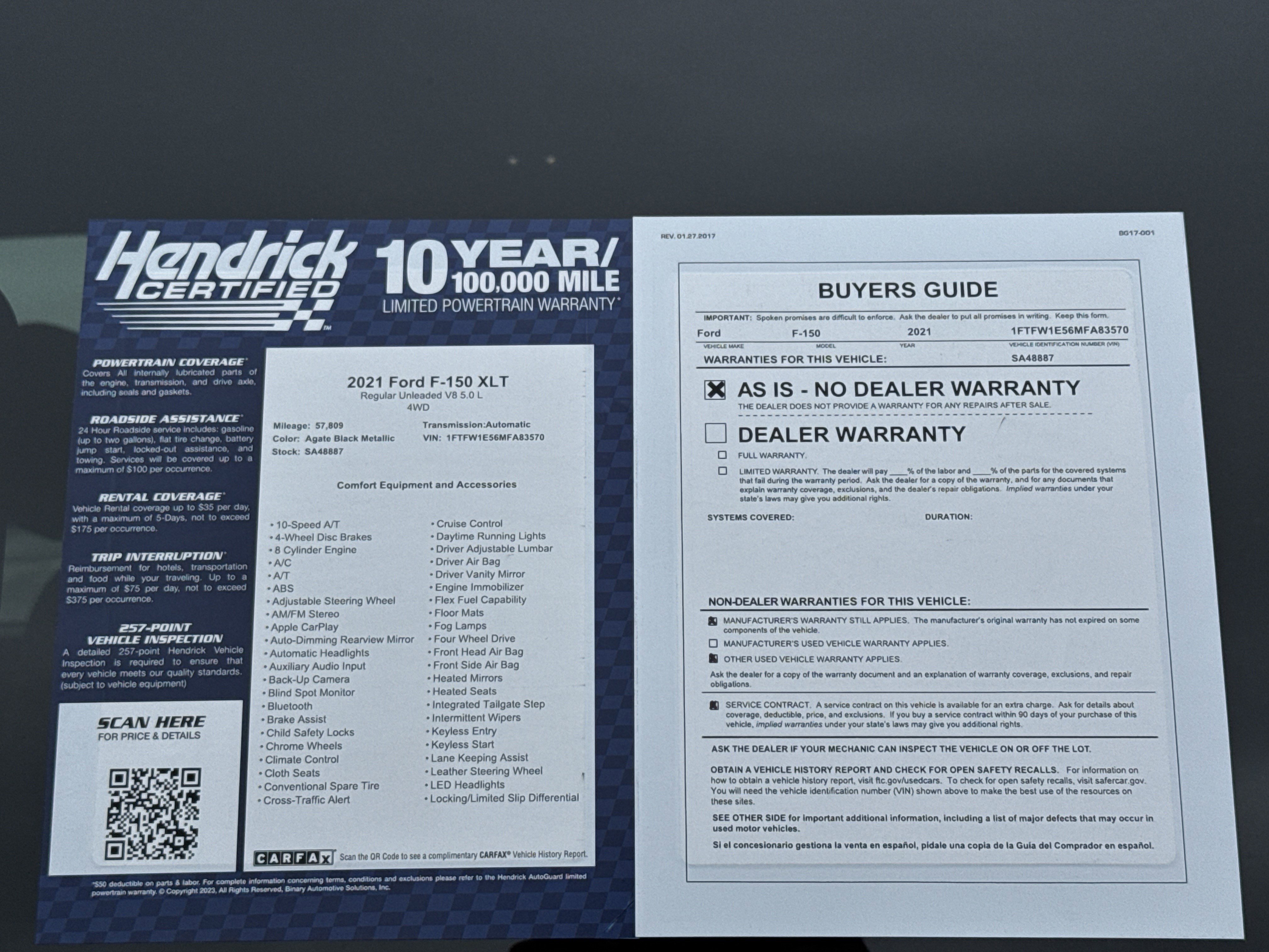 Used 2021 Ford F150 XLT w/ Equipment Group 302A High AWD/4WD image 37