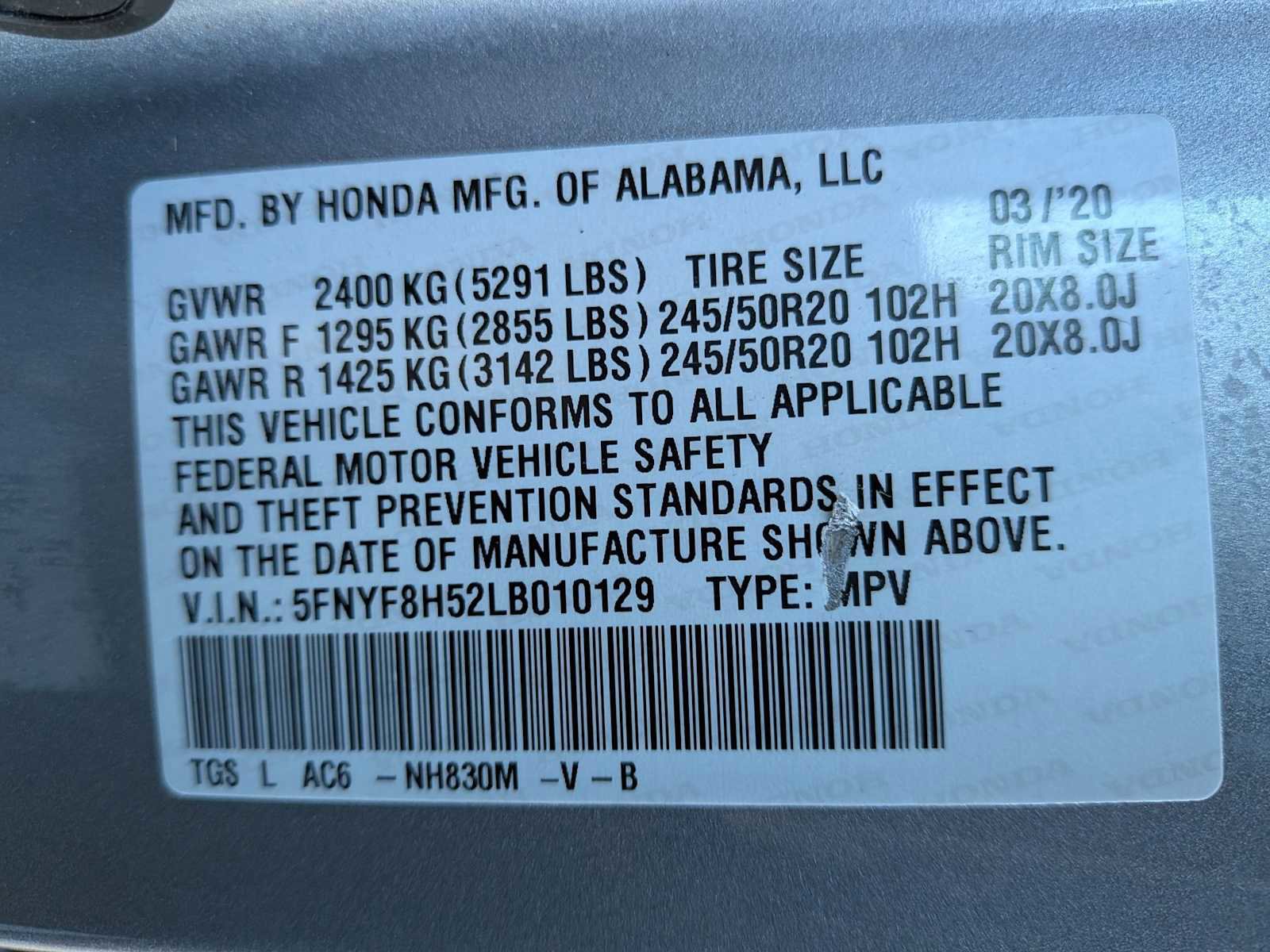 Used 2020 Honda Passport EX-L image 38