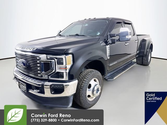 Used 2021 Ford F350 Lariat w/ Lariat Ultimate Package AWD/4WD image 3