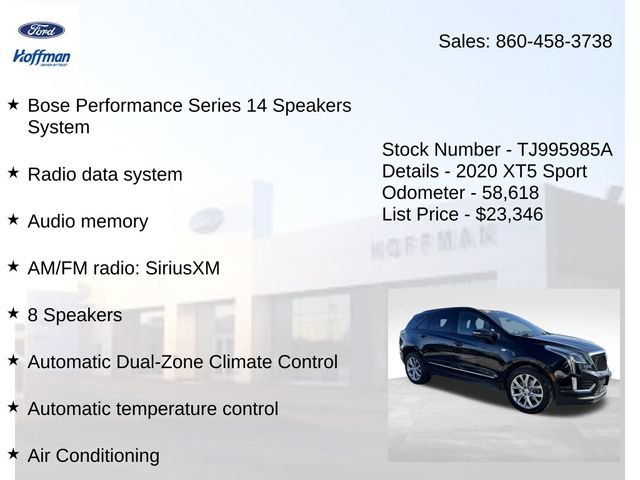 Used 2020 Cadillac XT5 Sportv image 15