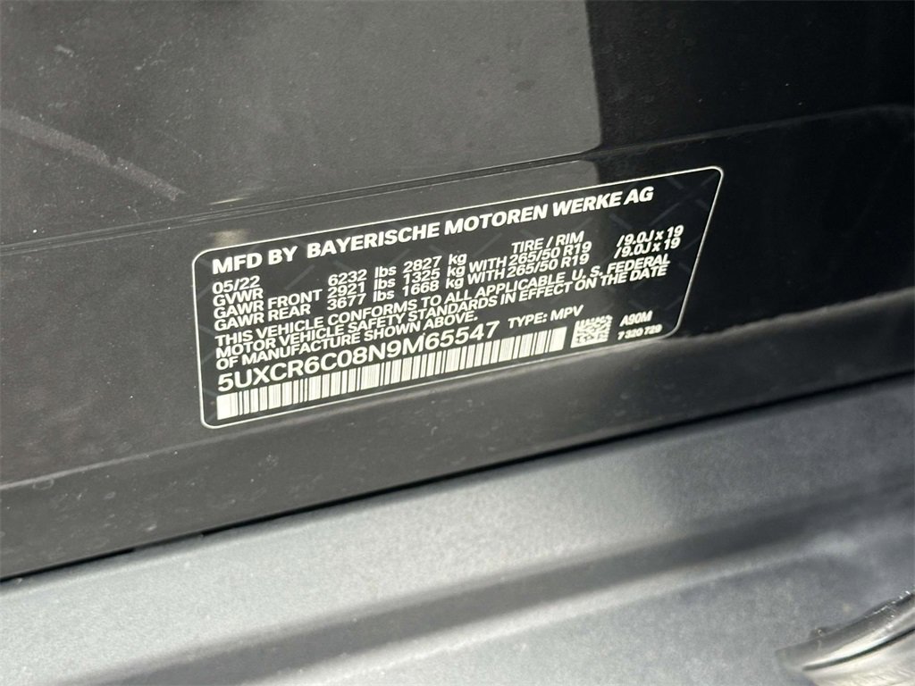 Used 2022 BMW X5 xDrive40i w/ Executive Package image 7