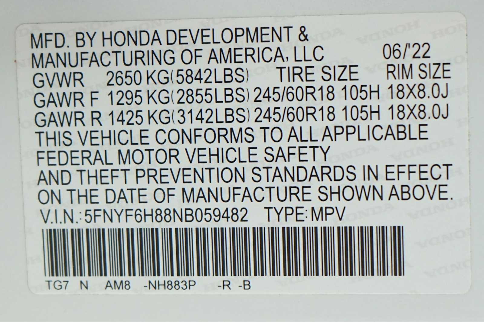 Used 2022 Honda Pilot TrailSport image 30