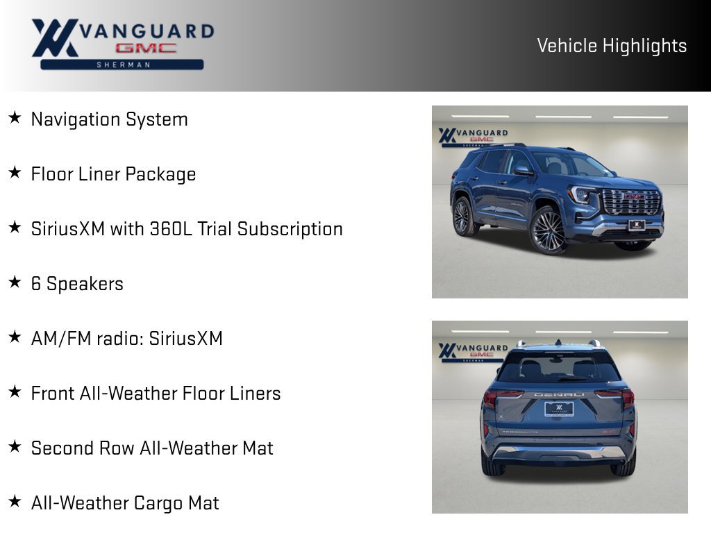 New 2027 GMC Terrain Denali w/ LPO, Floor Liner Package AWD/4WD image 11