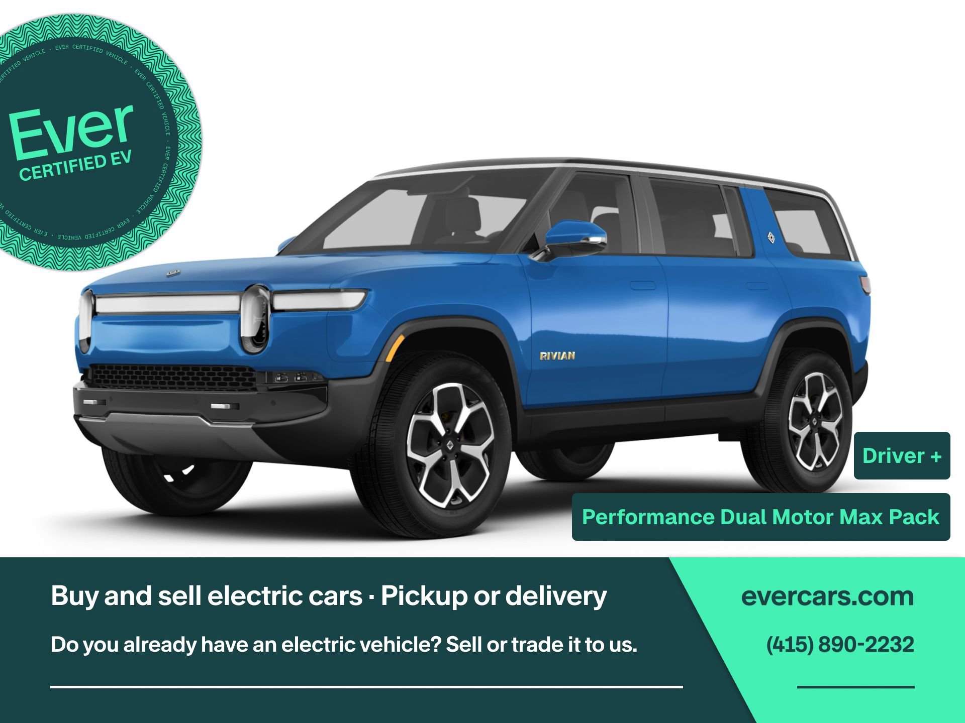 Used 2024 Rivian R1S Adventure AWD/4WD image 1