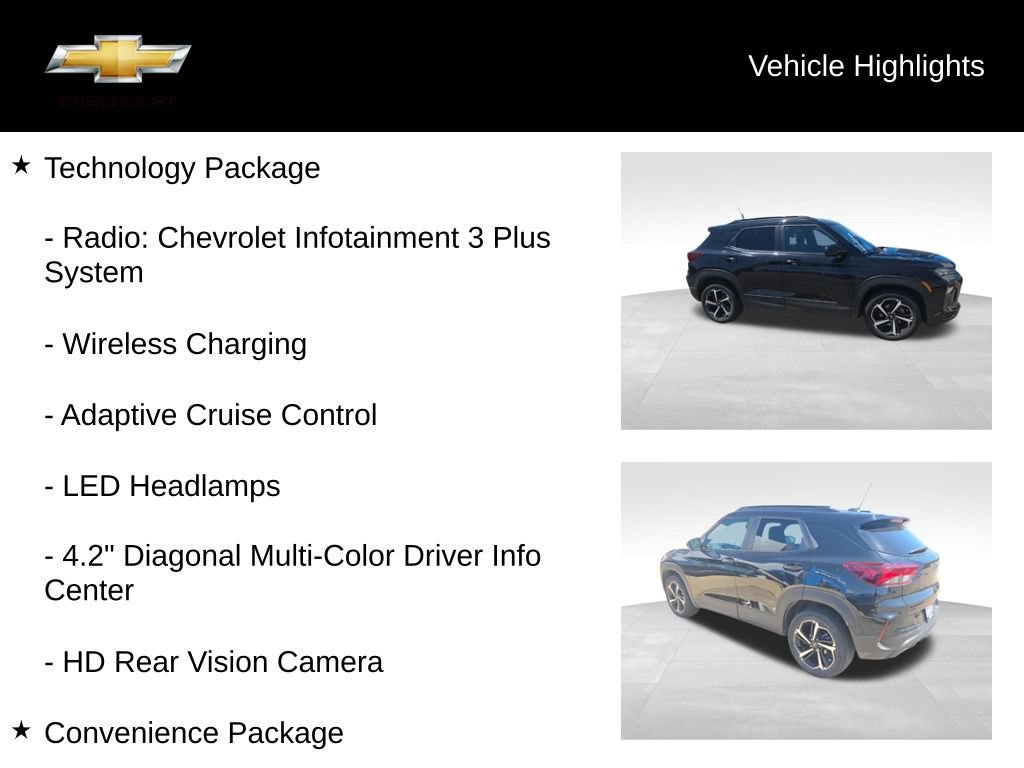 Used 2022 Chevrolet TrailBlazer RS w/ Technology Package AWD/4WD image 19