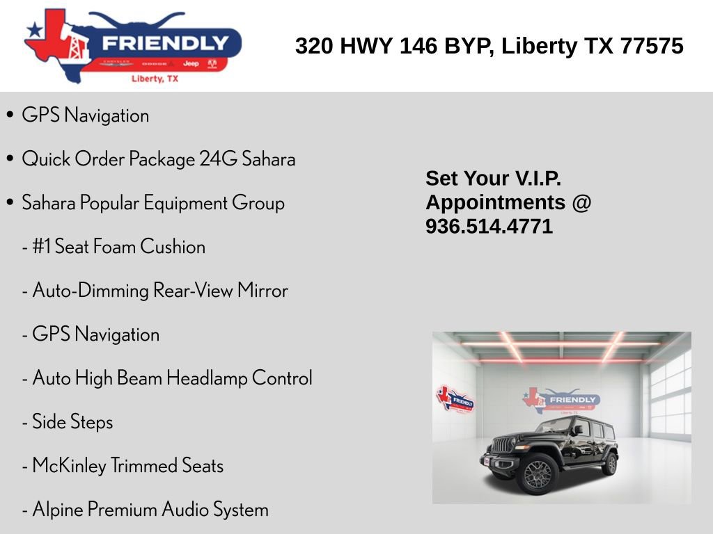 New 2025 Jeep Wrangler Sahara image 5