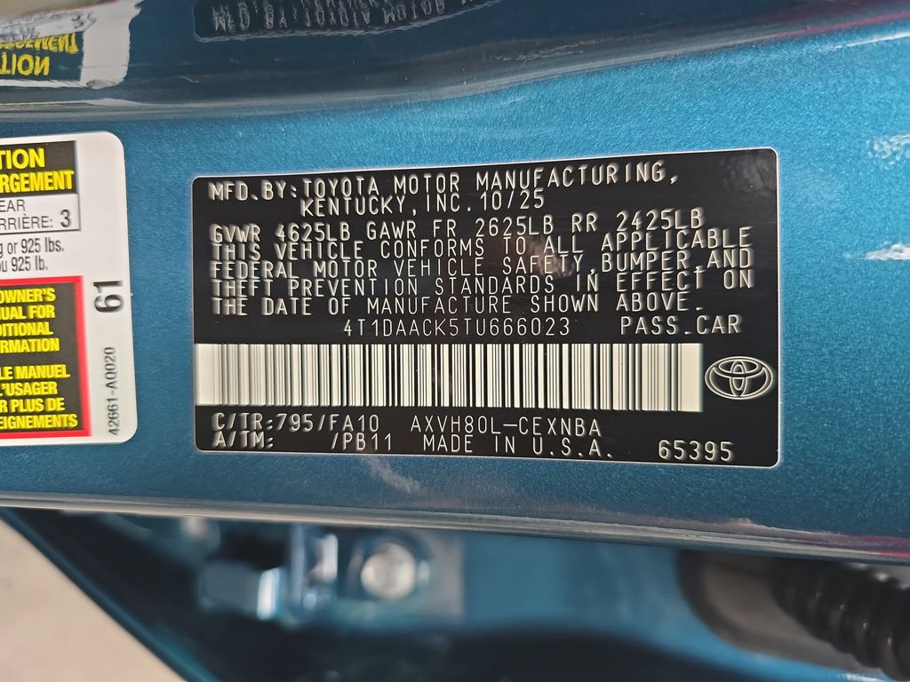 Used 2026 Toyota Camry LE FWD image 33