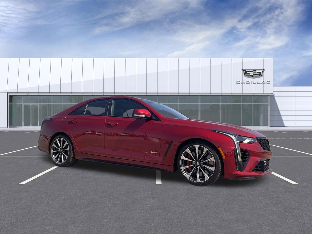 Certified 2023 Cadillac CT4 V Blackwing w/ Driver Assist Package RWD image 1