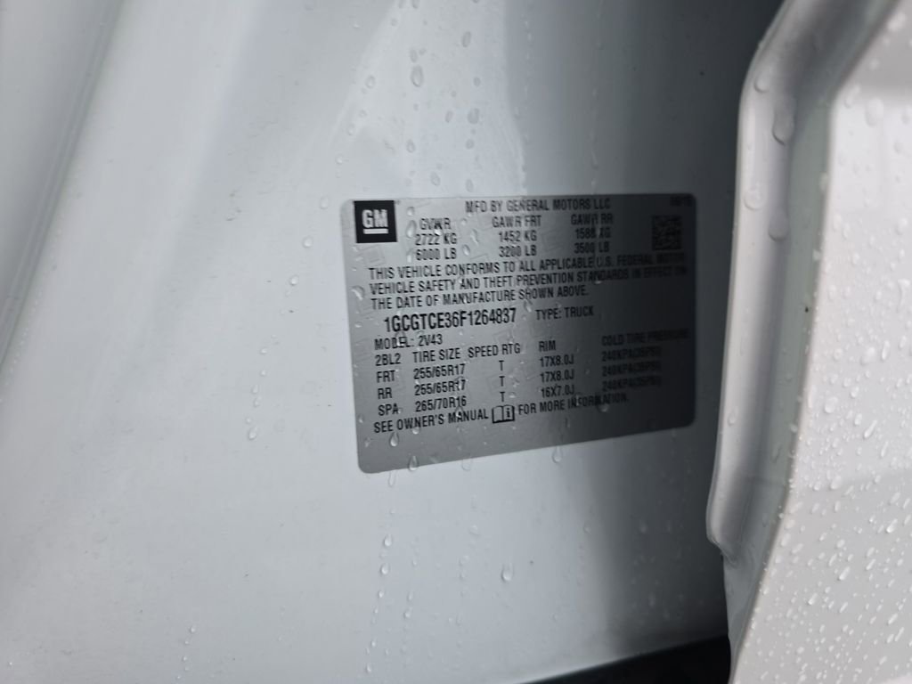 Certified 2015 Chevrolet Colorado Z71 image 36