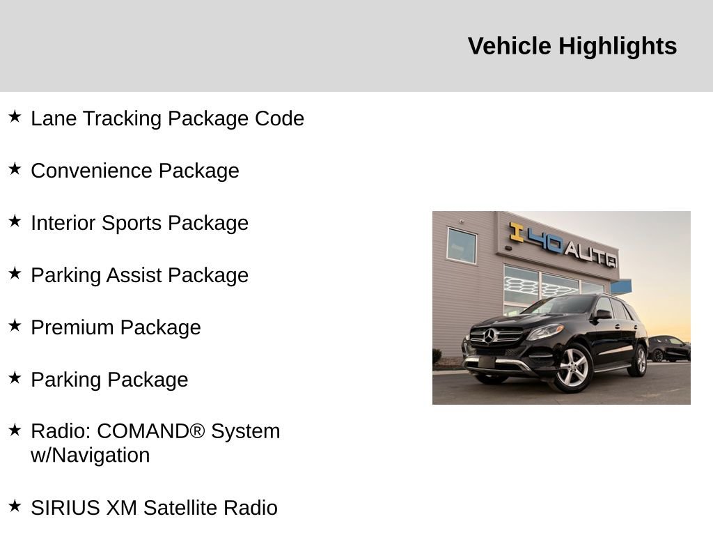 Used 2016 Mercedes-Benz GLE 350 image 2