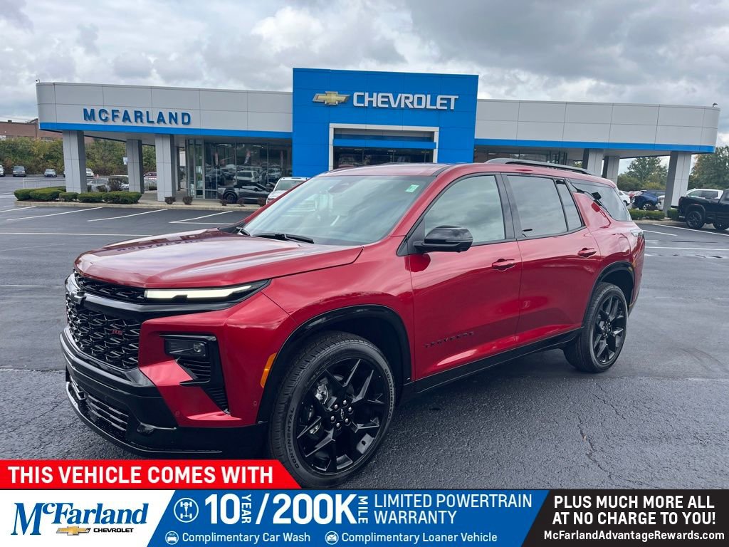 New 2026 Chevrolet Traverse RS w/ LPO, Floor Liner Package image 1