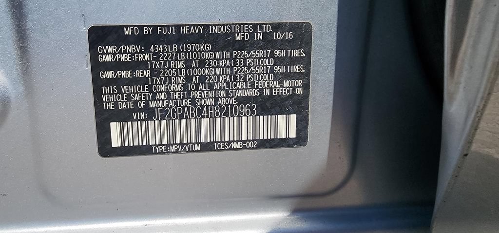Used 2017 Subaru Crosstrek 2.0i Premium w/ Popular Package #1 AWD/4WD image 17