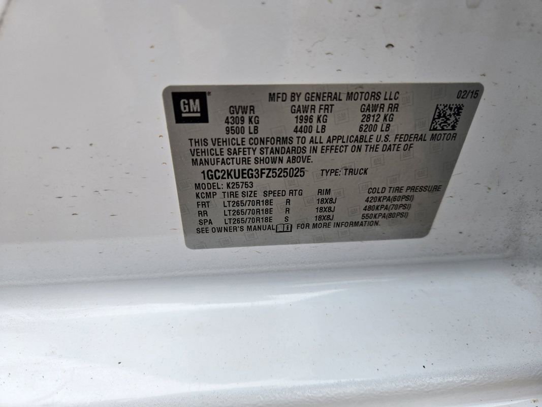 Used 2015 Chevrolet Silverado 2500 W/T image 27