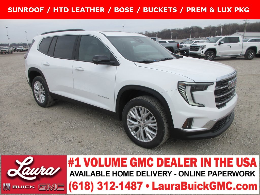 New 2026 GMC Acadia Elevation w/ Elevation Premium Package