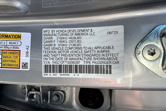 New 2025 Honda Accord Sport image 17