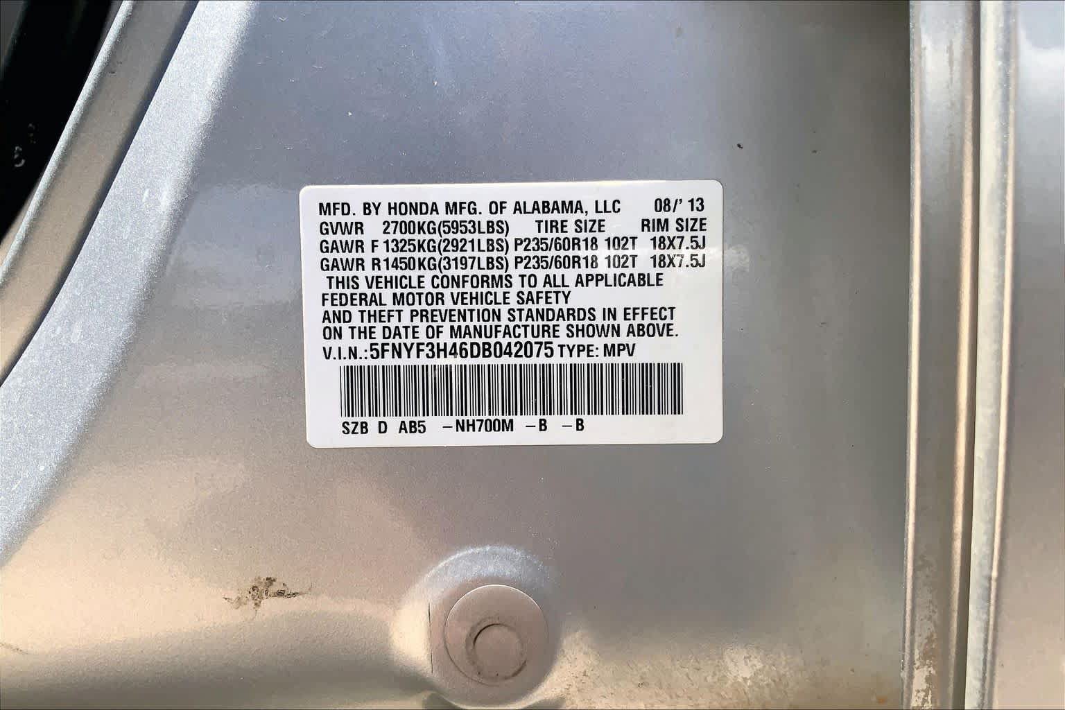 Used 2013 Honda Pilot EX image 36