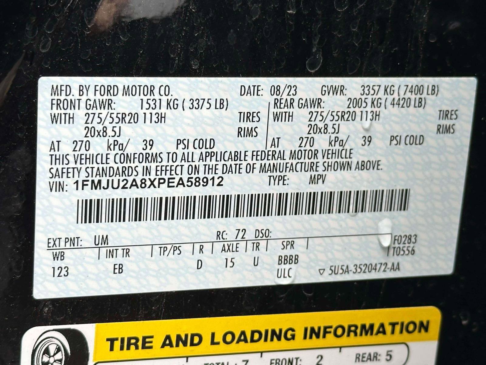 Certified 2023 Ford Expedition Limited image 18