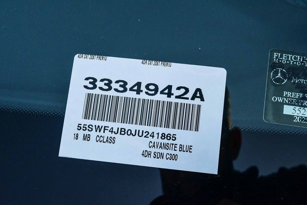 Used 2018 Mercedes-Benz C 300 Sedan image 34