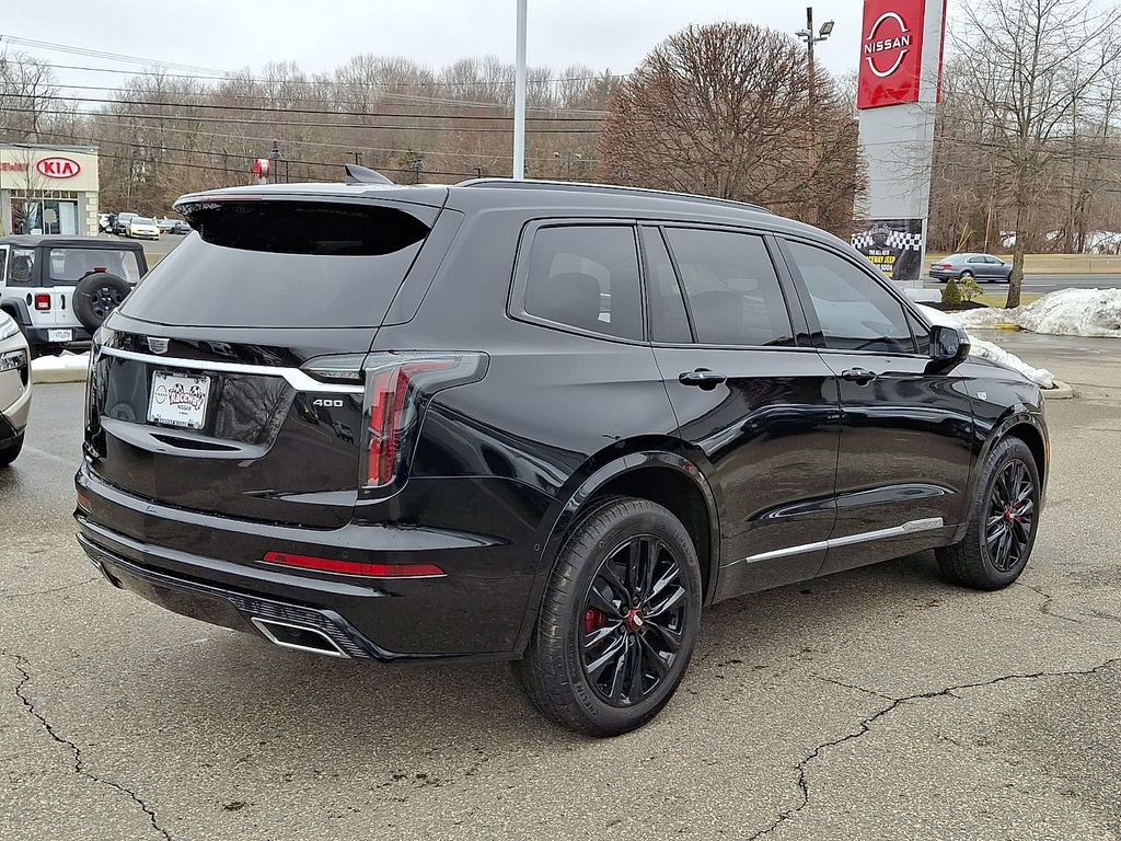 Used 2025 Cadillac XT6 Sport w/ LPO, Red Accent Package image 8