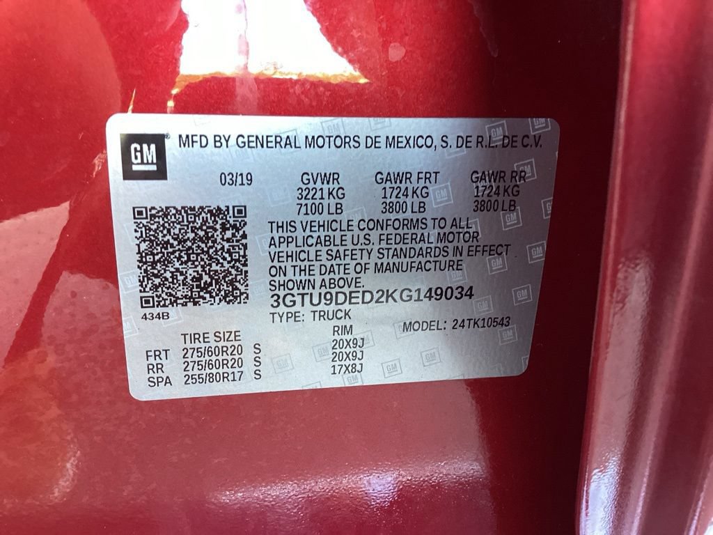 Used 2019 GMC Sierra 1500 SLT AWD/4WD image 75