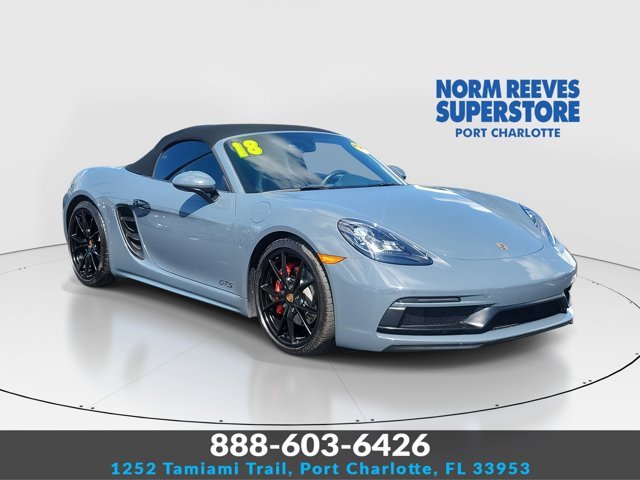 Used 2018 Porsche 718 Boxster GTS